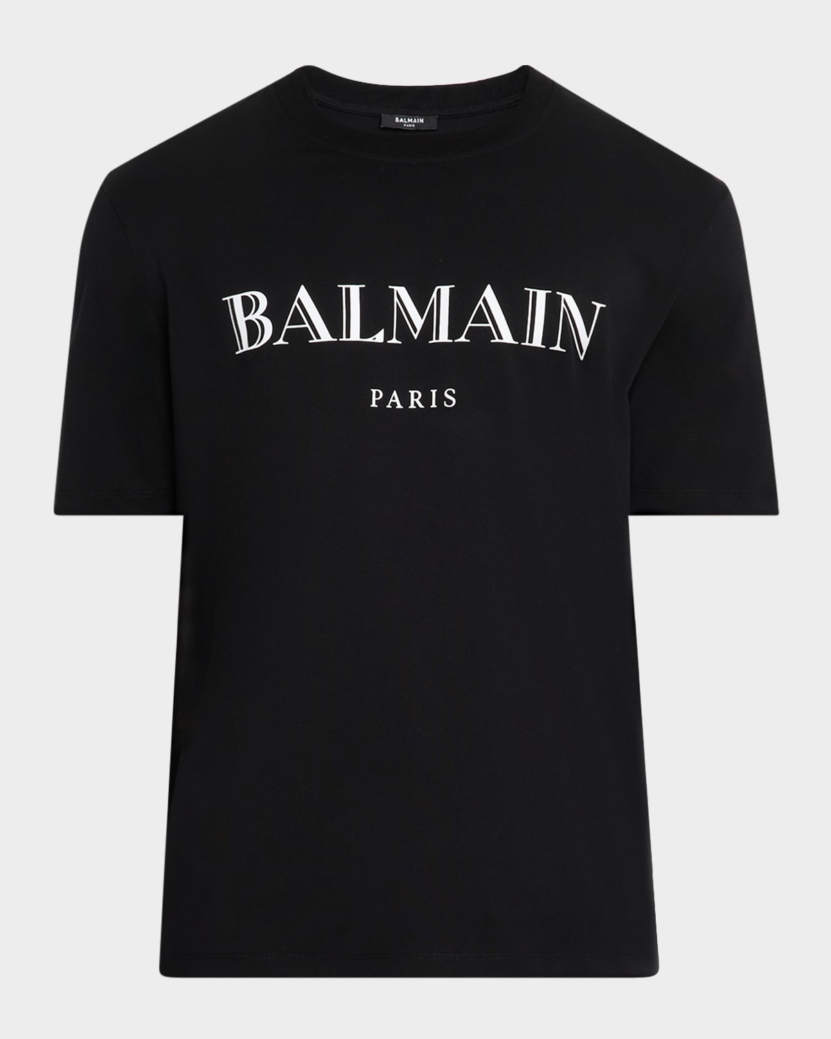 Balmain - Men's Cotton Vintage Logo Graphic T-Shirt