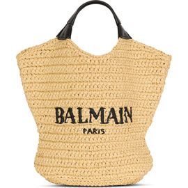 Balmain Mini Balmain crochet tote bag