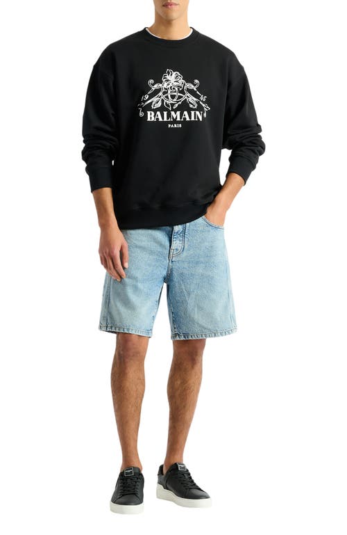 Balmain Printed Balmain Vine sweatshirt