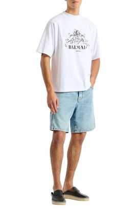 Balmain Printed Balmain Vine T-shirt