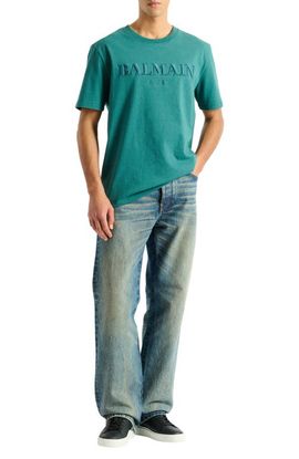 Balmain Vintage Balmain embroidered T-shirt