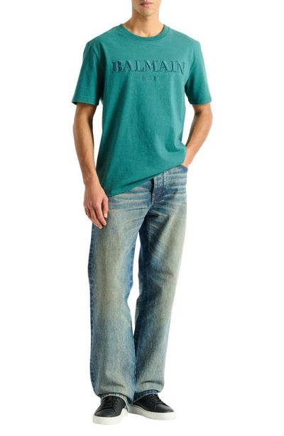 Balmain Vintage Balmain embroidered T-shirt
