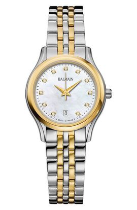 BALMAIN WATCHES BALMAIN WATCHES Beleganza Diamond Two-Tone Bracelet Watch, 27.5mm