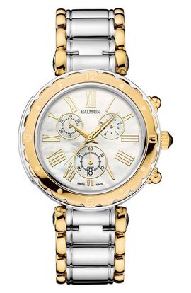 BALMAIN WATCHES BALMAIN WATCHES Chronograph Two-Tone Bracelet Watch, 38mm