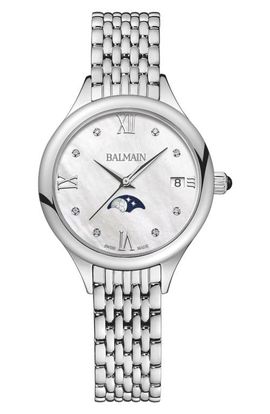 BALMAIN WATCHES BALMAIN WATCHES Diamond Moon Phase Bracelet Watch, 31mm