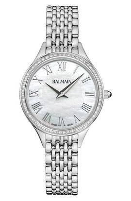 BALMAIN WATCHES BALMAIN WATCHES Mother-of-Pearl Diamond Bracelet Watch, 29mm