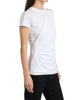 Balmain Women's 3-Buttons Draped T-Shirt - 4