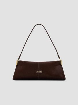 Balmain Women's 64-83 Small Pony Hair Shoulder Bag