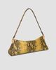Balmain Women's 64-83 Small Python-Embossed Leather Shoulder Bag - 4