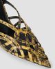 Balmain Women's 95MM Cage Python-Embossed Sandals - 3