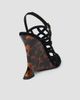Balmain Women's 95MM Cage Suede Wedge Sandals - 2