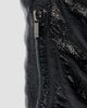 Balmain Women's 95MM Crinkled Patent Leather Wedge Boots - 4