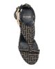 Balmain Women's 95MM Jacquard Espadrille Wedge Sandals - 4