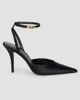 Balmain Women's 95MM Silk-Blend Satin Pumps - 1