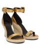 Balmain Women's Anthem Leather Espadrille Wedge Sandals - 2