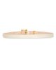 Balmain Women's Anthem Thin Leather Belt - 3