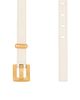 Balmain Women's Anthem Thin Leather Belt - 4