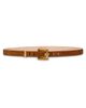 Balmain Women's Anthem Thin Suede Belt - 5