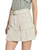 Balmain Women's Belted Denim Miniskirt - 4
