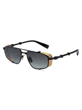 Balmain Women's Brigade 56MM Aviator Sunglasses