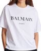 Balmain Women's Bulky Logo Graphic T-Shirt - 6