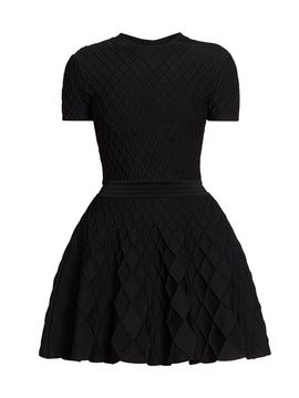 Balmain Women's Compact Knit Minidress