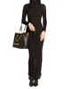 Balmain Women's Croc-Effect Knit Open-Back Maxi Dress - 2