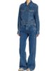 Balmain Women's Denim Wide Yoke Jacket - 2