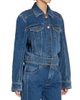 Balmain Women's Denim Wide Yoke Jacket - 4