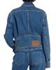 Balmain Women's Denim Wide Yoke Jacket - 5