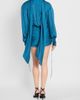 Balmain Women's Draped Silk Charmeuse Mini Dress - 3