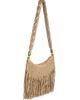 Balmain Women's Ebene Macrame Fringe-Trim Crossbody Bag - 5