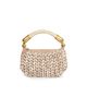 Balmain Women's Ebene Shell-Embroidered Mini Bag - 1