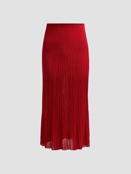 Balmain Women's Flechage Midi Skirt