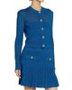 Balmain Women's Mesh Stripe Cardigan - 4