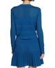 Balmain Women's Mesh Stripe Cardigan - 5
