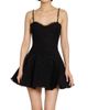 Balmain Women's Metallic Tweed Chain Strap Minidress - 3
