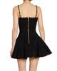 Balmain Women's Metallic Tweed Chain Strap Minidress - 5