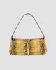 Balmain Women's Metropolis Python-Embossed Leather Shoulder Bag - 6