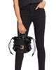 Balmain Women's Mini Shuffle Leather Top Handle Bag - 3