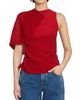 Balmain Women's One-Shoulder Fléchage Top - 3