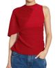 Balmain Women's One-Shoulder Fléchage Top - 6