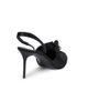 Balmain Women's Piercing 75MM Satin Slingback Pumps - 3