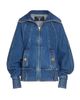 Balmain Women's Seamed Denim Bomber Jacket - 1