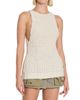 Balmain Women's Sleeveless Cotton-Blend Tunic Top - 2