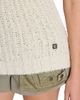 Balmain Women's Sleeveless Cotton-Blend Tunic Top - 6