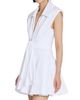 Balmain Women's Sleeveless Cotton Fit-&-Flare Minidress - 4