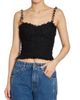 Balmain Women's Tweed Chain Strap Top - 3