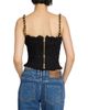 Balmain Women's Tweed Chain Strap Top - 5