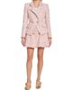 Balmain Women's Tweed Double-Breasted Miniskirt - 2